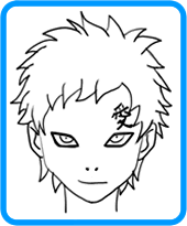 Gaara is an anime and manga character from the world of naruto. How To Draw Gaara Tutorial