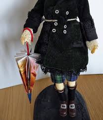 100均で作るミニチュア傘 ハンドメイド 傘 デザインペーパー