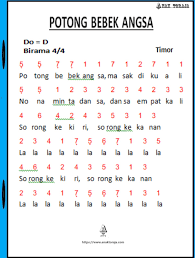 Check spelling or type a new query. Not Angka Lagu Potong Bebek Angsa