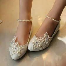 Latest Fancy Bridal Flats For Pakistani Brides Wedding Shoes Lace Bridal Shoes Wedding Shoes