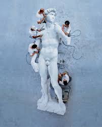Latest david icke videos view all. David S Ankles How Imperfections Could Bring Down The World S Most Perfect Statue The New York Times