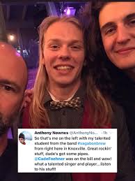 cadefoehner has been making our shows PG-13 lately… hands off the merch  cowboy 🤪🤠 Catossa, Oklahoma tonight ✨GRABS TICKETS & COME SEE US