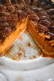 Bourbon Sweet Potato Pecan Pie Recipe In 2020 Sweet Potato Pecan Pie Sweet Potato Pecan Bourbon Sweet Potatoes