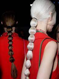 6 Simple Catwalk Hairstyles To Copy High Fashion Hair Runway Hair Fashion Week Hair