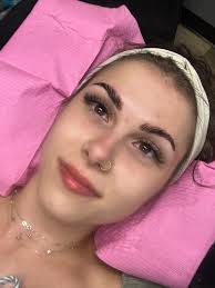 Eyelash extensions and eyebrow lamination services available