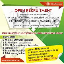Berikut kami sampaikan loker dari pt mega pratama medicalindo. Loker Pt Parsindo Pratama Loker Wkm Kedungreja Loker Pt Wkm Kedungreja Lowongan