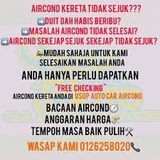 Di dalam video kalini saya kongksikan bagaimana cara saya sejukkan aircond kereta guna air conditioner cleaner diy. Usop Auto Car Air Cond Service Photos Facebook
