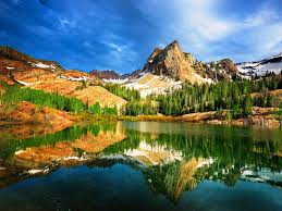 This critical elk and deer habitat makes for great hunting. Body Of Water Near Mountain During Daytime Utah Usa Mountains Lake Hd Wallpaper Wallpaper Flare