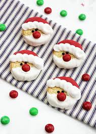 Glacage Biscuit Noel Le Renne Rudolph Et Le Pere Noel A Grignoter Biscuit De Noel Friandises De Noel Recettes Noel