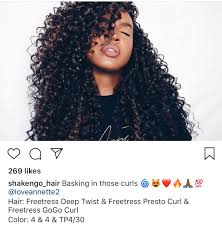 Freetress Deep Twist Gogo Presto Curl Mixed In 2019