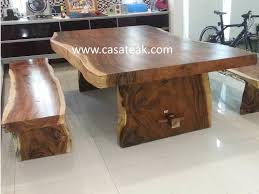 Either a standard wood plank top, an existing top or make a top using another material. Pin On Suar Wood Dining Table Malaysia