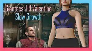 Jill Valentine Giantess Growth [巨大娘] / Resident Evil Biohazard HD Remaster  / Slow Growth - YouTube