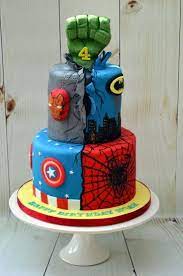 Avengers superhero cake diy challenge! Children S Birthday Cakes Bedfordshire Based Marvel Birthday Party Boy Birthday Cake Avengers Birthday Cakes