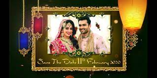Nikah Invitation E Card Wedding Invitation Video Wedding Invitations Muslim Wedding Invitations
