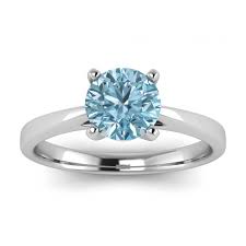 The selected ring size is temporarily unavailable. Aquamarine Swirl Engagement Ring Pilar Braverman Jewelry