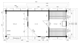 Saunahaus Kiruna 70 Saunahaus Gartensauna Sauna