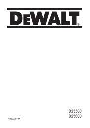 Bosch truvo digital metal and cables detector (0603681201). Instruction Manual Black Decker