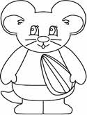 They can play games in the nursery. Hamsters Coloring Pages