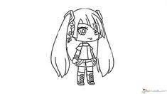 But not only the fans liked it. 34 Gacha Life Colouring Pages Ideas In 2021 Colouring Pages Coloring Pages Cute Coloring Pages
