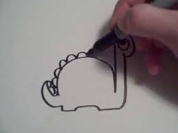 How To Draw A Cartoon Dinosaur Youtube Drawing cartoon dinosaurs has never been easier!