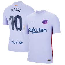 May 29, 2021 · aguero looked set to undergo his barcelona medical on monday, but the situation now looks to have taken a twist with the green light to come only when the future of talisman messi is clearer. Lionel Messi Barcelona Nike 2021 22 Away Match Authentic Player Jersey Purple