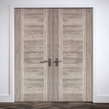 Laminate Light Grey Ottawa Door Pair Prefinished Doubledoors Frenchdoors Laminate Doors Laminate Door Fittings