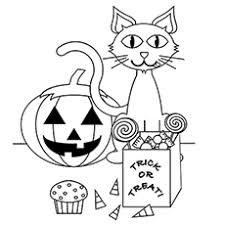 The mysterious black cat has long been considered a familiar of the witch, making the cat an important element of halloween. Top 25 Free Printable Halloween Cat Coloring Pages Online