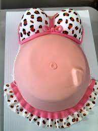 Baby Shower Cake With Foot Sticking Out Of Belly Baby Shower Cakes Shower Cakes Baby Shower