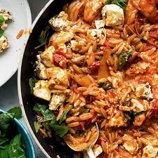 Ottolenghi S Orzo With Prawns Tomato And Feta Recipe Ottolenghi Recipes Yotam Ottolenghi Recipes Recipes