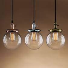 Shade Hand Blown Shade May Have A Slightly Uneven Shape And Glass May Contain Small Bubbles Glass Ceiling Lamps Rustic Pendant Lighting Glass Pendant Light