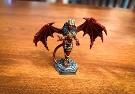 3D Printable Succubus - Meridiana the Succubus by Moonlight Minis-  Christine Van Patten