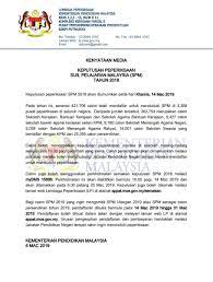 Negara maju sudah lama hapus un. Kpm On Twitter Kenyataan Media Rasmi Kementerian Pendidikan Malaysia Berkaitan Tarikh Keputusan Spm 2018 Chedetofficial Drwanazizah Maszlee Teonieching Mohdgazaliabas Ismailbakar60 Https T Co 33lvvysruu
