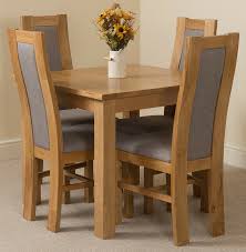 With solid oak dining room furniture, you can give the space a unique, cozy look. Oslo 90 Cm Square Solid Oak Dining Table With 4 Stanford Oak Chairs 5060481544269 Ebay