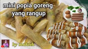 • resepi popia sardin • resepi popia seaweed • resepi popia sayur • resepi popia nestum horlick • resepi popia resepi popia/ ini menyediakan pelbagai resepi popia dengan rasa yang sedap , dengan kaedah memasak yang sangat ringkas dan mudah untuk di. Cara Buat Mini Popia Goreng Rangup English Subtitles Moktihchannel Youtube