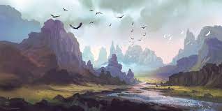 Landscape Fantasy Mountain