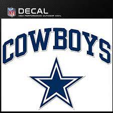 Dallas Cowboys Arched Decal Dallas Cowboys Pro Shop Cowboys Dallas Cowboys Dallas Cowboys Logo
