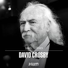 Thank you for the music you gave the world. #RIPdavidcrosby