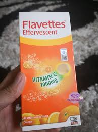 Flavettes effervescent vitamin c 1000mg. Baru Sedar Diri Nak Ambil Vitamin C