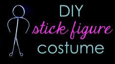 It's perfect for last minute planning. 10 Stickman Costume Ideas Stick Figure Costume Glow Sticks Glow Stick Party