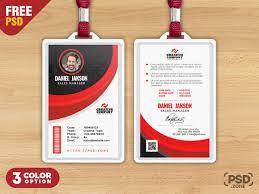 See more ideas about employees card, card design, identity card design. Minimalist Photo Id Cards Template Psd Psd Zone