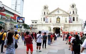 Several black nazarene replicas were placed around churches as well as large lcds put up as the government urged devotees to pray at their communities instead of going to downtown quiapo where. Bbflhen0 D1x2m