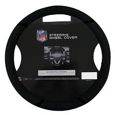 Made of mesh fabric and faux suede. Fanmats Chicago Bears Embroidered Steering Wheel Cover