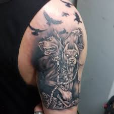Cerberus My 1st Tattoo I Got It On Wednesday 1st Cerberus Tattoo Wednesday Greek Tattoos Zeus Tattoo Tattoos