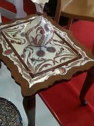 Hamed Piran Adli Kullanicinin Cini Sehpa Panosundaki Pin Mavi Ve Beyaz Masa Dekor