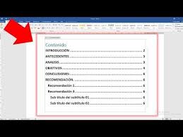 166 Como Crear Tabla De Contenido Automatico En Word 2019 Youtube Tabla De Contenido Informatica Y Computacion Clases De Computacion