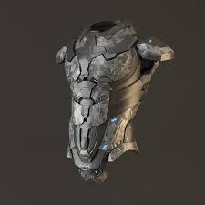 Nano Armor 3d Model Armor Concept Armor Futuristic Armour