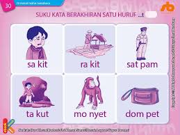 Check spelling or type a new query. Suku Kata Berakhiran Satu Huruf T Ebook Anak