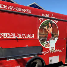 PUPUSA LADY Food Truck @ Running Shop & Hops — Mobile caterer food truck in Morgan Hill, California