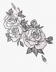 We offer you for free download top of clipart rose stencil pictures. Tattoo Tattoo Stencil Rose Outline Png Rose Tattoo Png Free Transparent Png Images Pngaaa Com