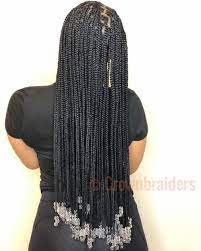 Small Box Braids With Clear Beads Beautiful Black Hair Small Box Braids Braided Hairstyles